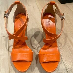 Jimmy Choo wedge sandals size 8
